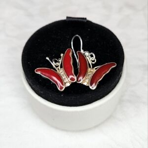 Vintage Butterfly Earrings